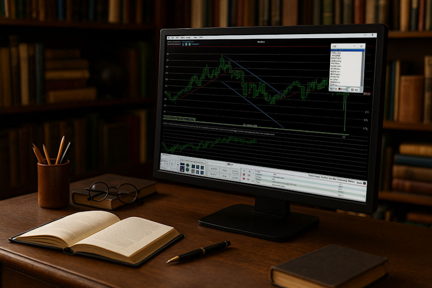 Insider TA running on a desktop monitor